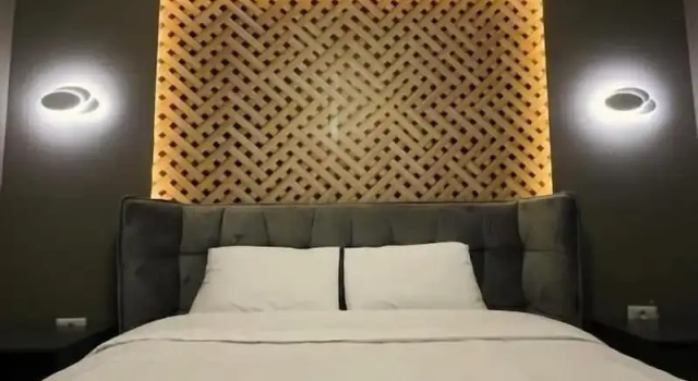 Двухместный номер Deluxe с балконом и с видом на город GRAND JNK Boutique Hotel