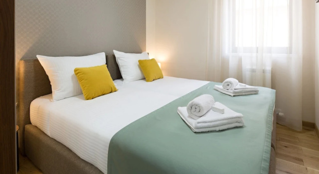Апартаменты с 2 комнатами с балконом Prime Hotel Apartmani