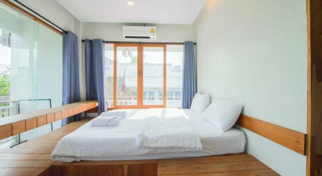 Номер Deluxe с балконом и с видом на горы Sri Chiang Yeun House