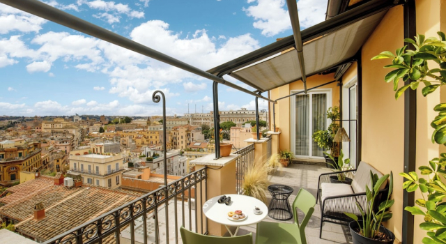 Номер Standard Пентхаус с 2 комнатами с видом на город Princeps Boutique Hotel