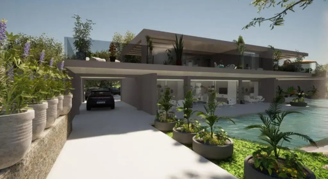Вилла Afionas Aethereum Luxury Villa Concept by DadoVillas