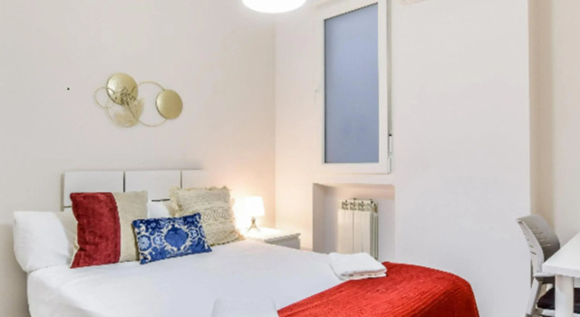 Retiro V in Madrid with 4 bedrooms and 2 bathrooms, Забронировать Отель Ретиро Мадрид, рядом с Сайнс де Баранда