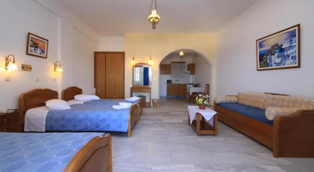 Студия с видом на море Aegean View Hotel