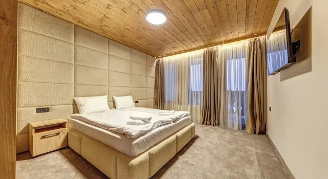 Апартаменты Deluxe c 1 комнатой с балконом и с видом на горы Grand Resort Pamporovo Apartments