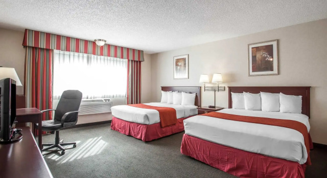 Четырёхместный номер Standard Quality Inn Olympia