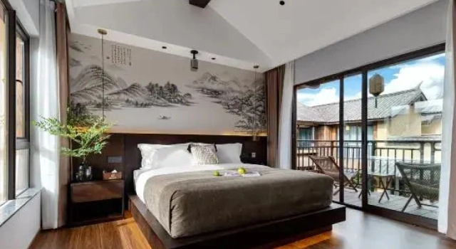 Люкс Aofeng Tangquan Hidden Villa (Shaxi Ancient Town Branch)