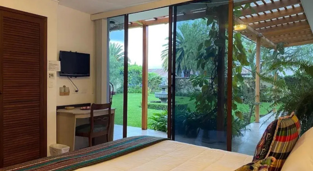 Двухместный номер Deluxe с видом на сад Casa del Viajero