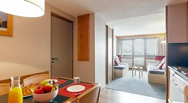 Апартаменты Standard с 2 комнатами Résidence Pierre & Vacances LOurs Blanc