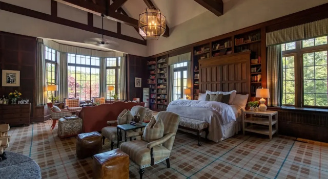 Люкс с видом на озеро The Greystone Inn