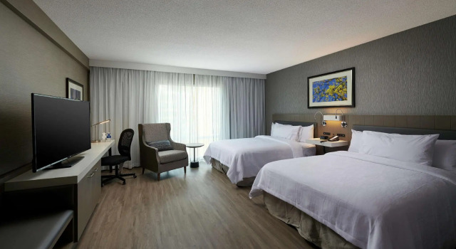 Четырёхместный номер Standard с видом на гавань Hilton Garden Inn St. Johns Newfoundland, Canada