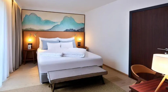 Двухместный номер Standard с видом на горы SEEGLÜCK Hotel Forelle Superior