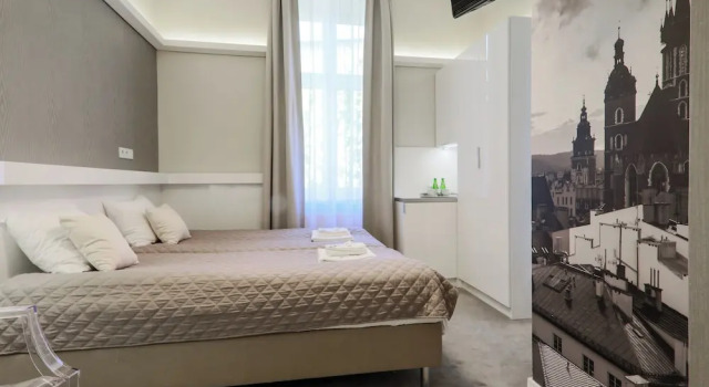 Двухместные апартаменты Classic с балконом Apartamenty Podwale