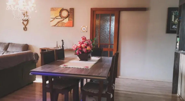 Lar da família gramado