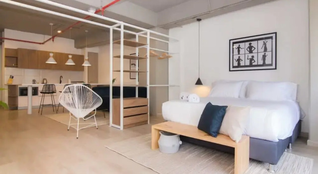 Fantastic Loft in Laureles, Забронировать Апартаменты/квартира Отели Медельин с парковкой, рядом с Парк Белен, Парковка