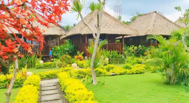 Бунгало с видом на океан Laguna Reef Huts