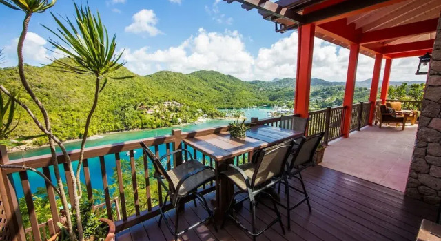 The Villa On The Bay, Prenota Villa Marigot Bay Anse La Raye