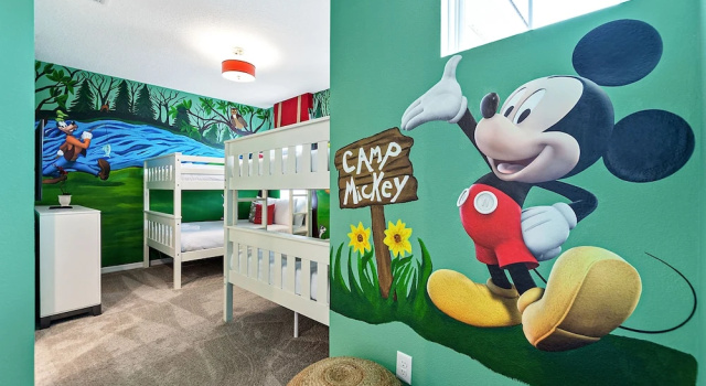 Вилла с балконом Camp Mickey At Solara Resort - Resort Home, Spa, By Shine Villas 841