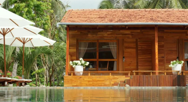 Бунгало с видом на бассейн Bauhinia Resort & Spa Phu Quoc