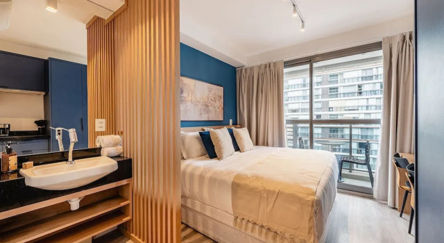 Студия Comfort Movinn Nine - Jardim Paulista