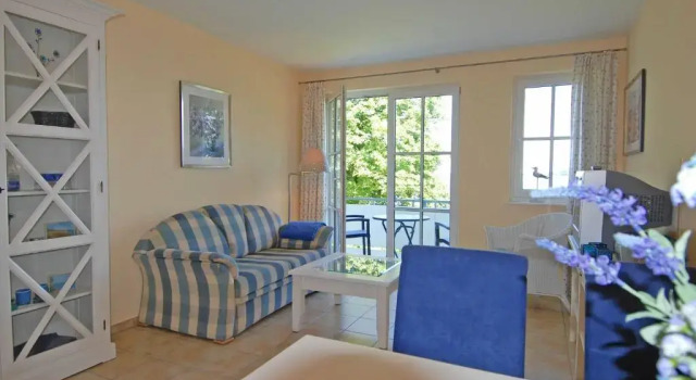 Апартаменты Villa Vilmblick - Wohnung 05 mit Terrasse und Boddenblick