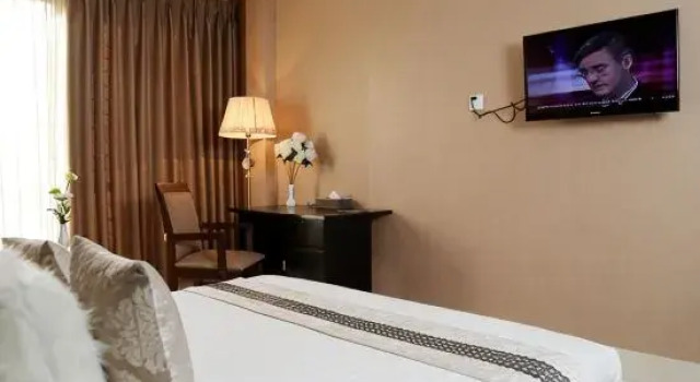 Cama em dormitório Civic Inn