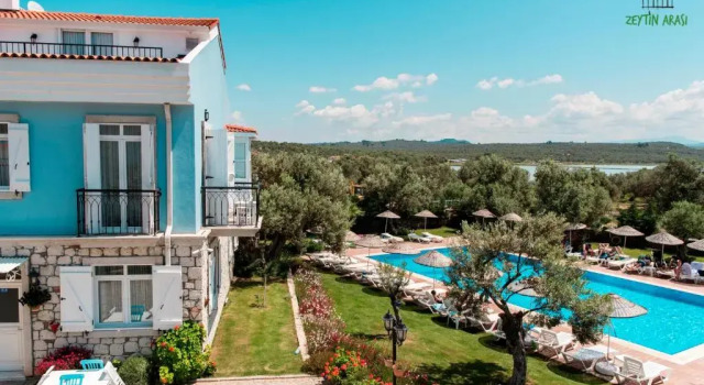 Апартаменты с видом на сад Zeytin Arası Apart Otel