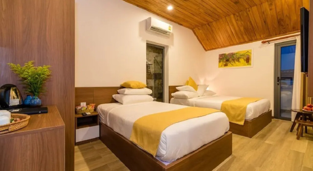Семейный номер Standard c 1 комнатой с балконом Hoi An Majestic Villa