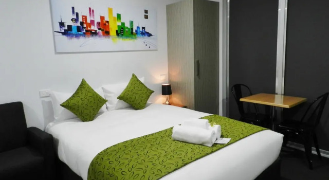 Ekonomiczny dwuosobowy pokój Motel 24