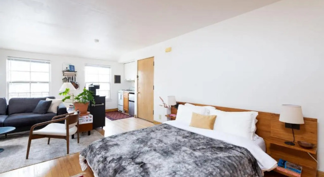 Flexhome East Side Vintage Studio F1 BradyBalcony, Rezerwuj Apartament Milwaukee Wisconsin, w pobliżu Marcus Center