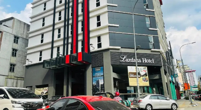 Кровать в общем номере Lazdana Hotel Kuala Lumpur