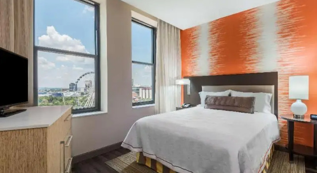 Люкс c 1 комнатой Home2 Suites by Hilton Atlanta Downtown