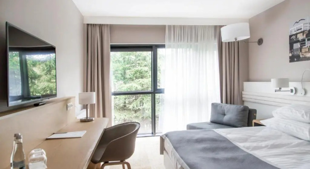 Standard Einzel Zimmer Hotel Platan