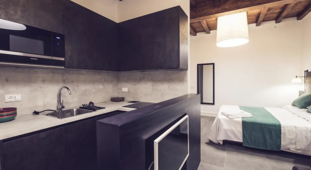 Апартаменты c 1 комнатой Panisperna Suite 1 Bedroom