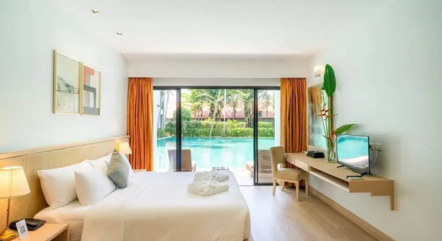 Двухместный номер Deluxe с выходом к бассейну Estella Phuket Mai Khao Beach Resort