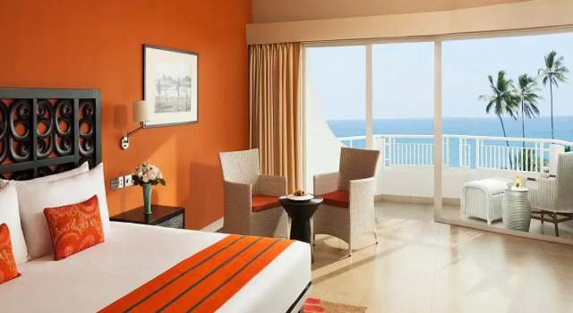 Двухместный номер Deluxe с видом на море Taj Bentota Resort & Spa