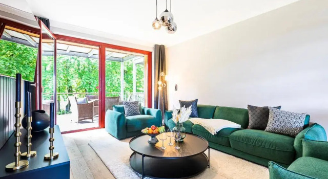 Апартаменты Kreidefelsen mit Ostseeblick & Golfplatz Haus Fore 302
