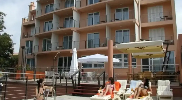 Двухместный номер Standard с балконом и рядом с пляжем Hotel Tamaris