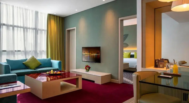 Люкс c 1 комнатой Downtown Rotana