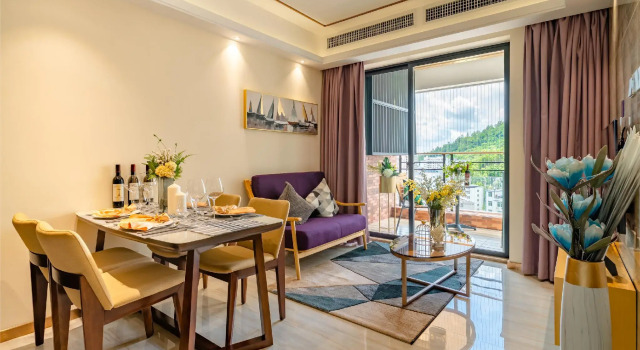 Люкс Deluxe с 3 комнатами Shenzhen Dingshang Administrative Service Apartment Hotel