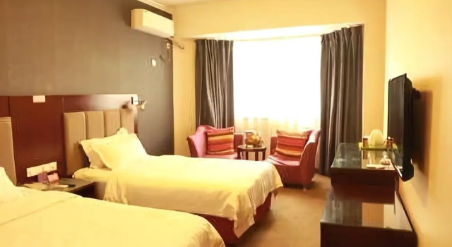 Zhongzhou Business Hotel (Luoyang Peony Park Shanghai Market Subway Station)(中州商务酒店(洛阳牡丹公园上海市场地铁站店)), Rezervovat Hotel Luo-jang Henan