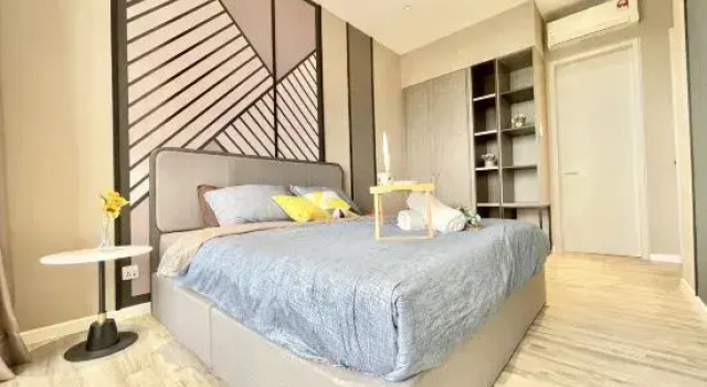Люкс Cozy2B2B Apt 5km to Mid Valley｜Wifi｜TVbox｜Inf Pool