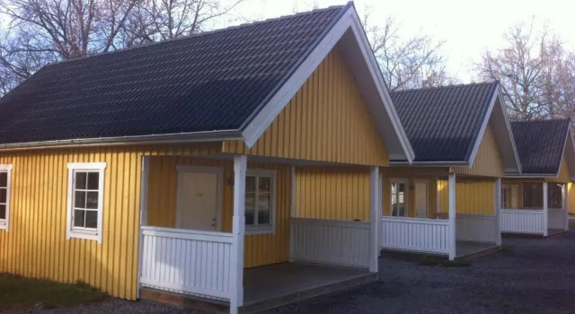 Коттедж Superior с 2 комнатами с красивым видом из окна Vilsta Camping and Cottages