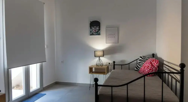 Апартаменты с 2 комнатами с балконом и oceanfront Phos de Antiparos