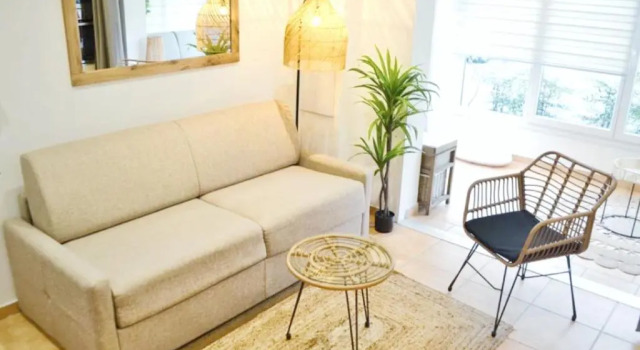 Апартаменты Charming T2 Cap Antibes