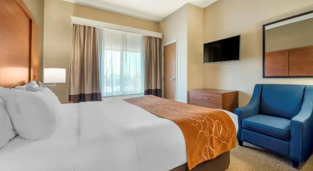 Двухместный люкс Standard Comfort Suites Merrillville near US 30