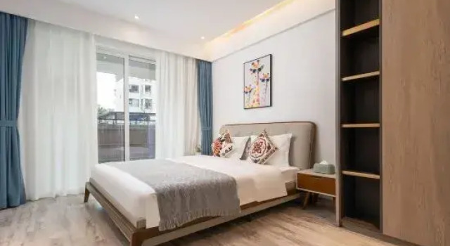 Люкс с 4 комнатами Sanya Haitang Mingyue Suite Vacation Apartment