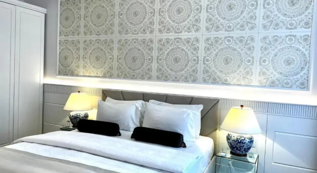 Люкс с 2 комнатами с видом на город Luxury Apartments MONDRIAN Market Square III