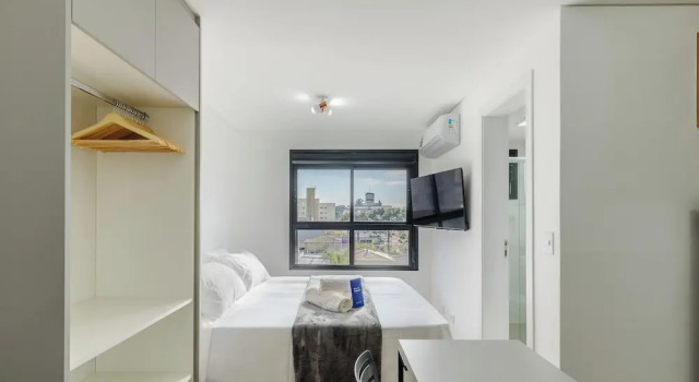 Your Complete Stay in a Building w/ a gym and Garage in Curitiba - Plags, Забронировать Апартаменты/квартира Куритиба Парана