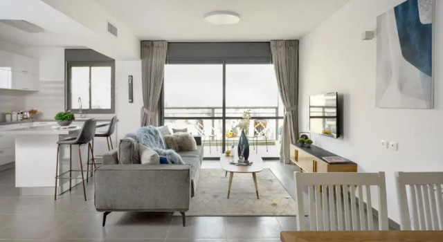 Апартаменты с 3 комнатами Savyoney Ramat Sharet By Isrentals- 3 Bedrooms