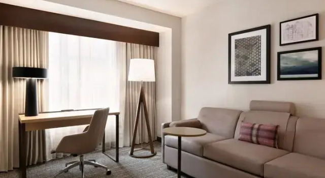 Кровать в общем номере Residence Inn by Marriott Baltimore Downtown/ Inner Harbor